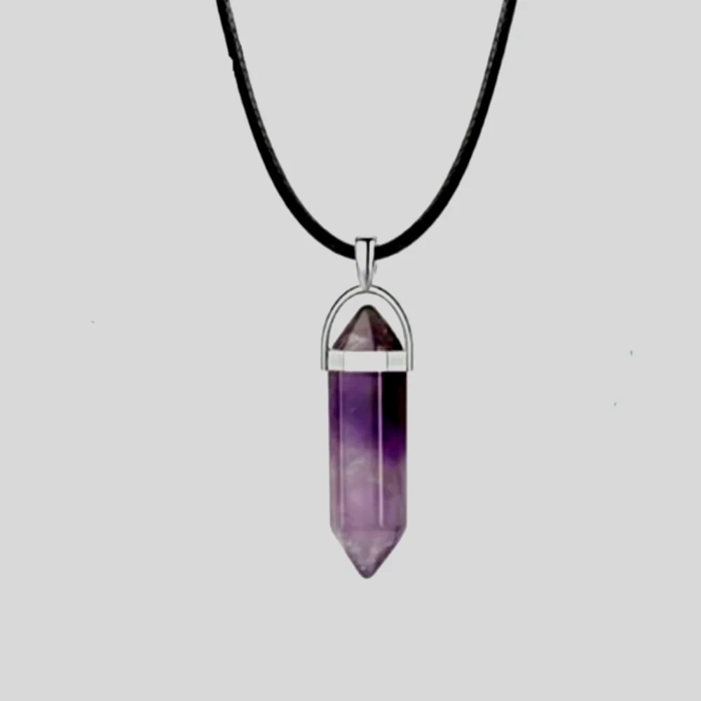 Amethyst Pendant Necklace